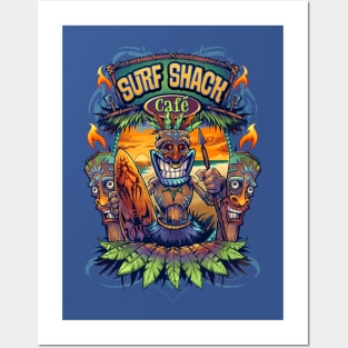 Big Kahuna Tiki Man Posters and Art